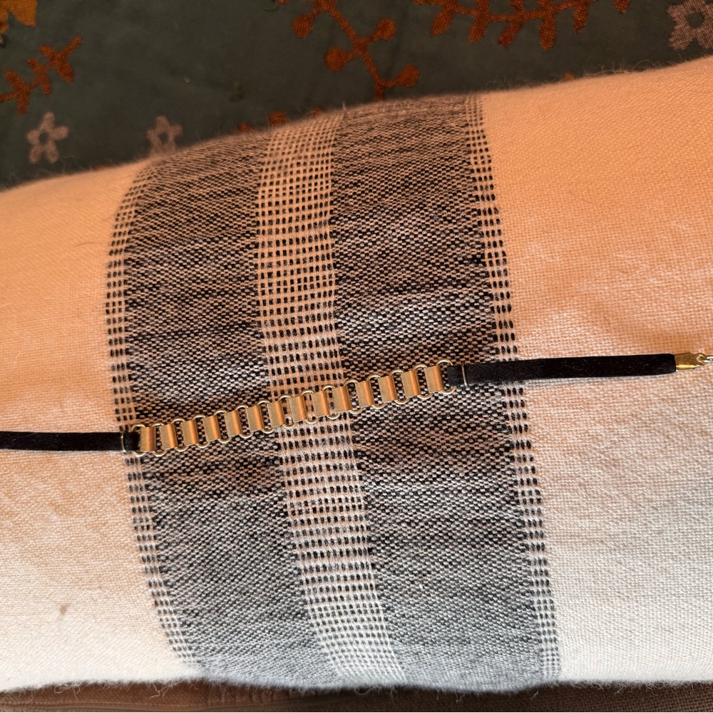 Black and Gold Choker